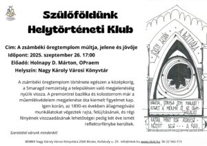 A zsámbéki öregtemplom múltja, jelene és jövője