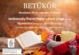 Betűkör: Janikovszky Éva és Réber László Világa