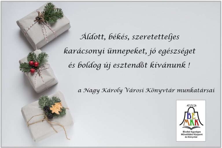 Kellemes Ünnepeket!