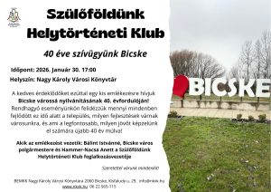 40 éve szívügyünk Bicske