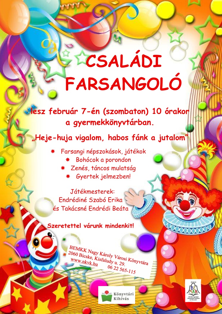 Családi Farsangoló