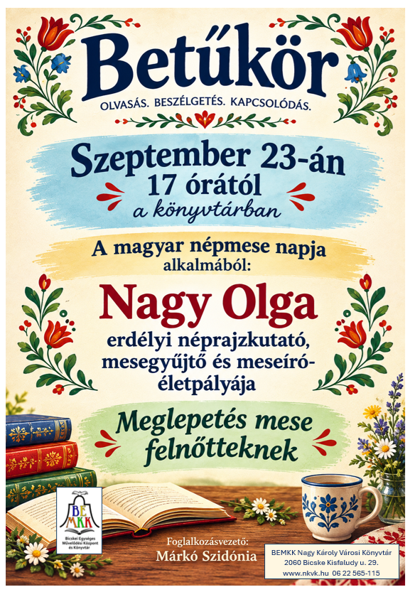 Betűkör Nagy Olgával
