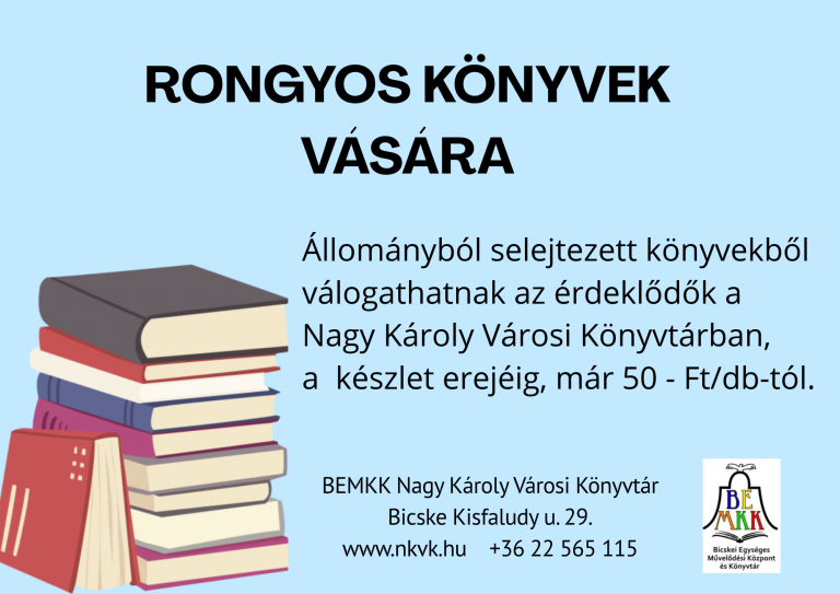 Rongyos könyvek vására