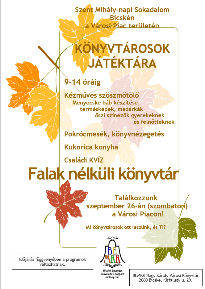 Szent Mihály Napi Sokadalom